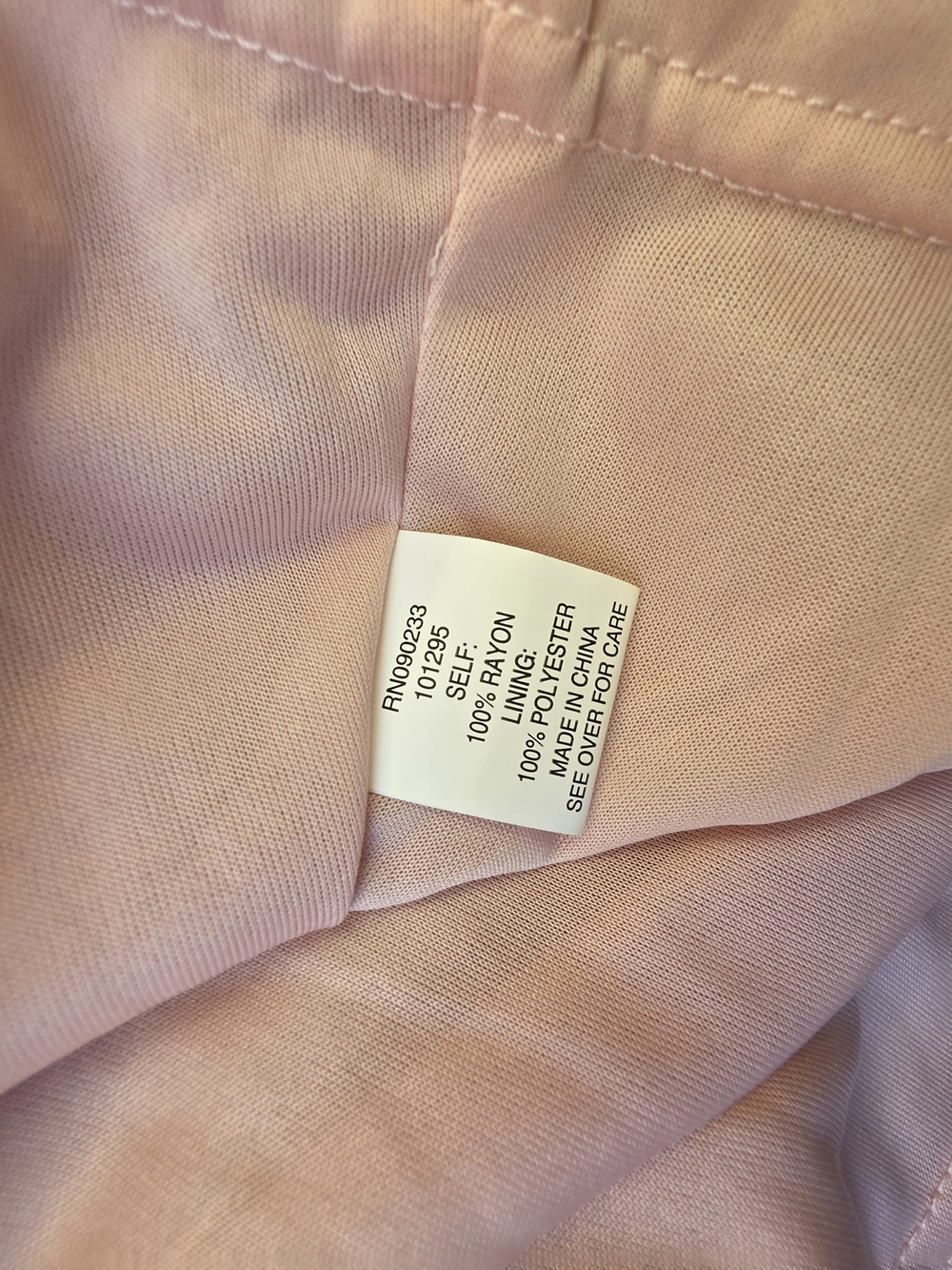 L.A. Hearts PacSun Pink Mini Dress Womens Small Ruffle Strap Tie Front Flowy NWT - Picture 8 of 8